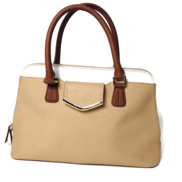 COPY - CALVIN KLEIN Steffiano Leather Satchel Elegant Bag - Picture 1 of 10
